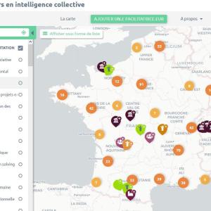 Carte des facilitataires en intelligence collective